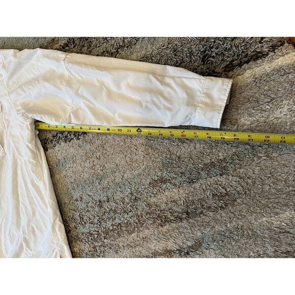 Columbia Youth?  White Performance Fishing Gear  PFG Vented Long Sleeve - READ - Picture 8 of 8